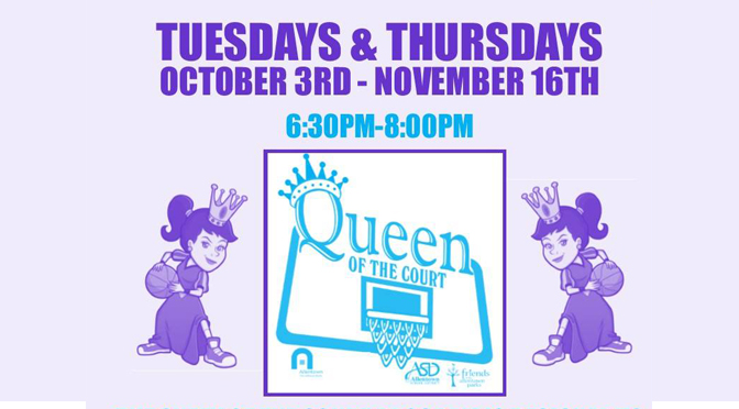 QUEEN OF THE COURT OPENS OCTOBER 3