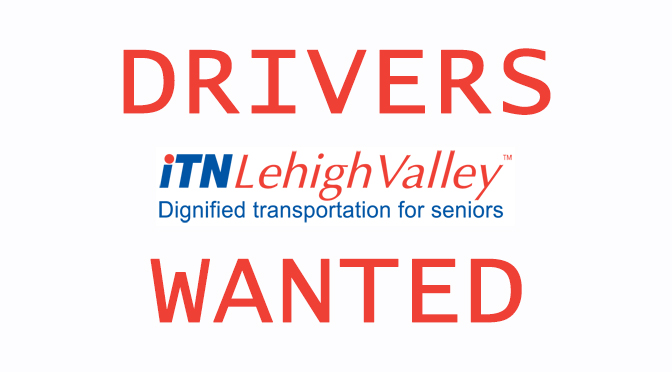 ITNLehigh Valley is looking for Part Time Drivers