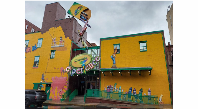 Visit to The Crayola Experience in Easton – By: Janel Spiegel and Joe