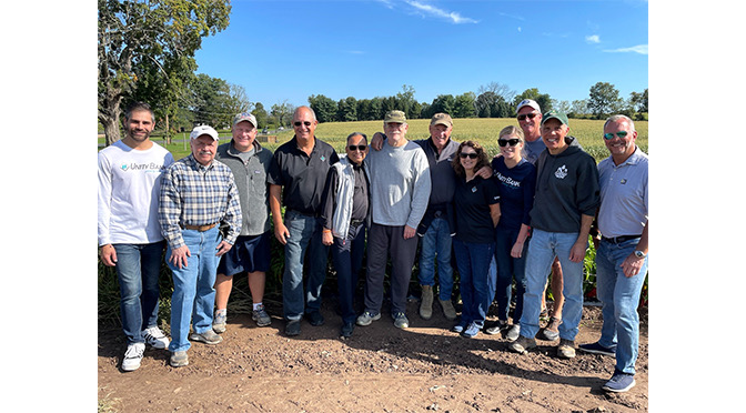 Unity Bank Board & Executive Team Help America’s Grow-a-Row Harvest 52,000 Servings of Fresh Produce