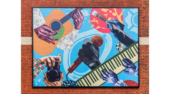 A Year of Creativity and Connection: Nazareth Center for the Arts Celebrates 1st Anniversary of Mural