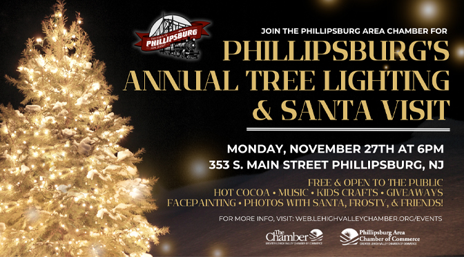 Time to Get in the Holiday Spirit- The Phillipsburg Annual Tree Lighting is BACK!