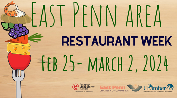 Eat Up, East Penn!  Enjoy the Local Flare and Support our East Penn Area Eateries