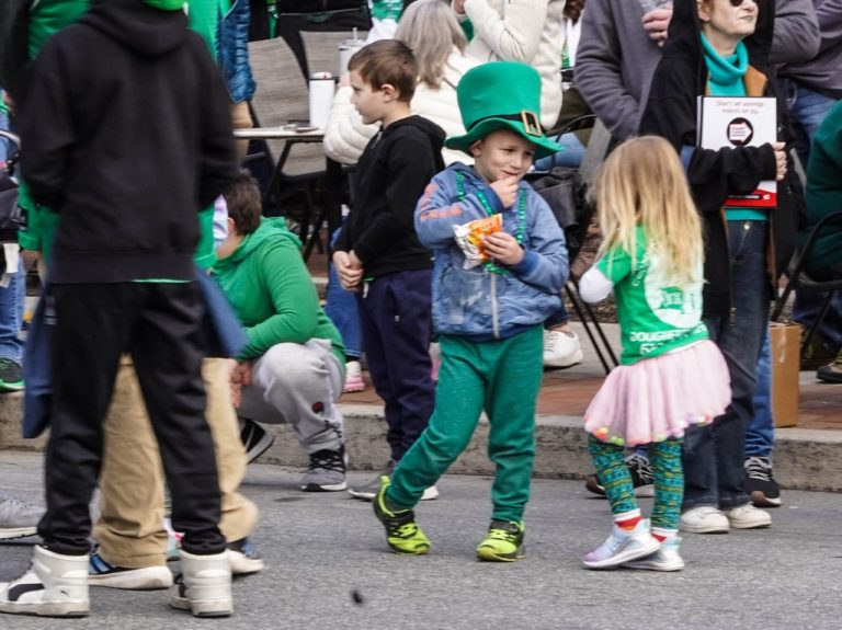 LEPRECHANS AND SHENANIGANS FOUND AT THE ALLENTOWN ST PATRICKS DAY