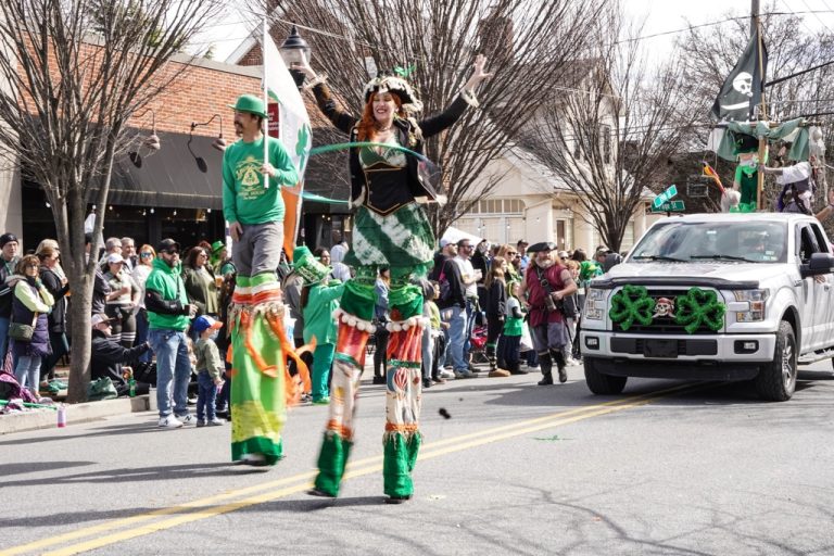 LEPRECHANS AND SHENANIGANS FOUND AT THE ALLENTOWN ST PATRICKS DAY