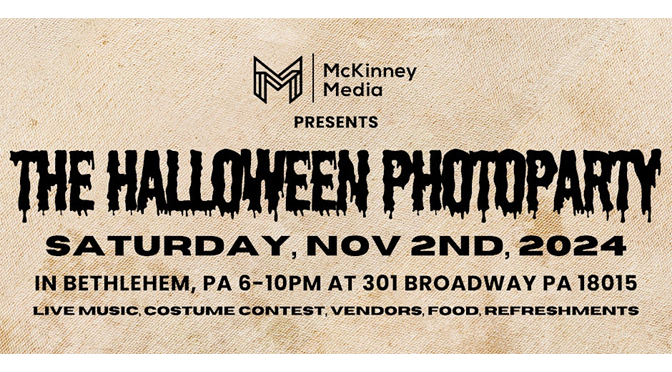 Join the Halloween Festivities at THE HALLOWEEN PHOTOPARTY in Bethlehem, PA!