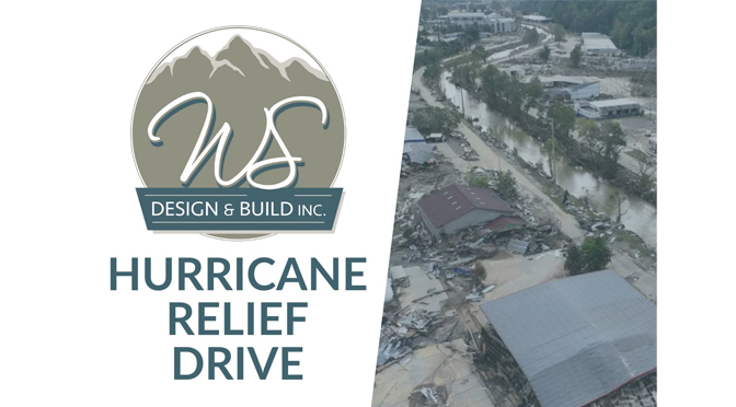 WS Design & Build Hosts Hurricane Relief Drive for North Carolina Residents on October 19th